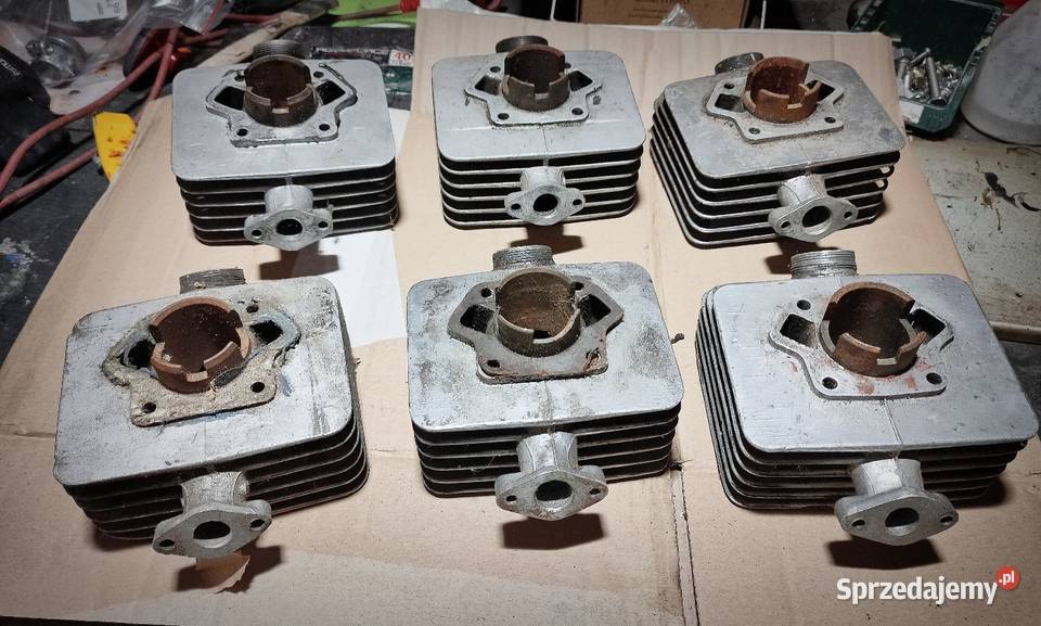 Pakiet 6 cylindrów Simson S51 sr50 Skawina