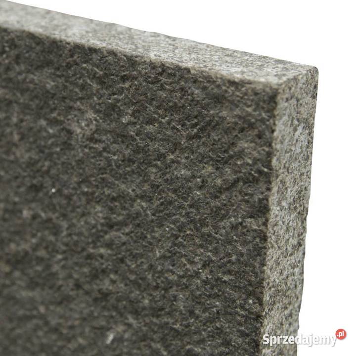 Płytki Granitowe Black Andesit płomieniowane Rumia