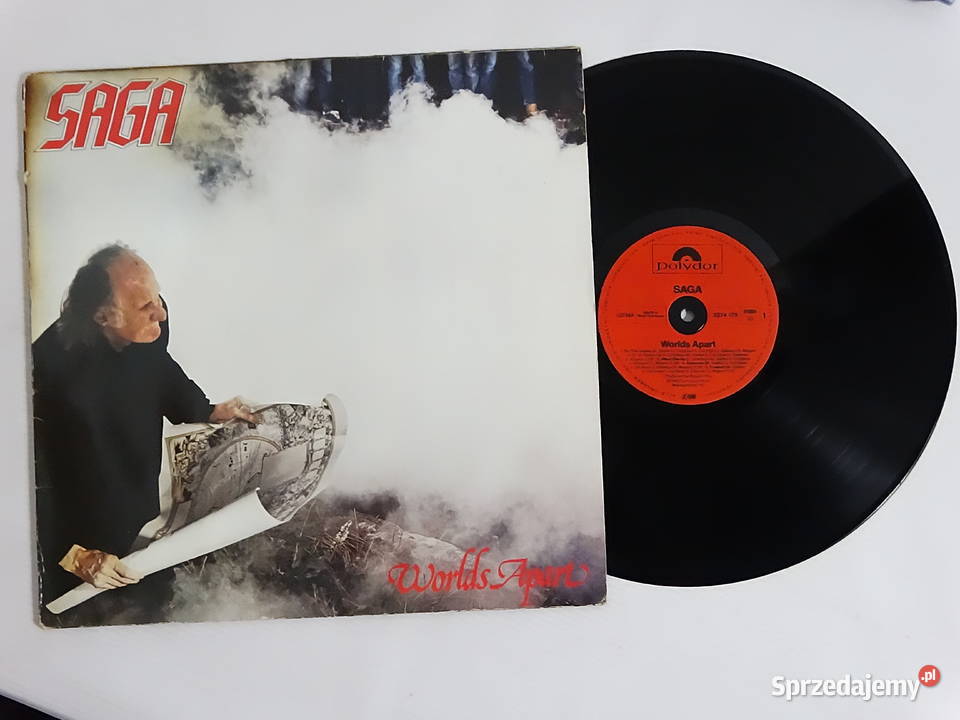 Płyta winylowa Saga Worlds Apart 1981 Stan Muzyka Biłgoraj sprzedam