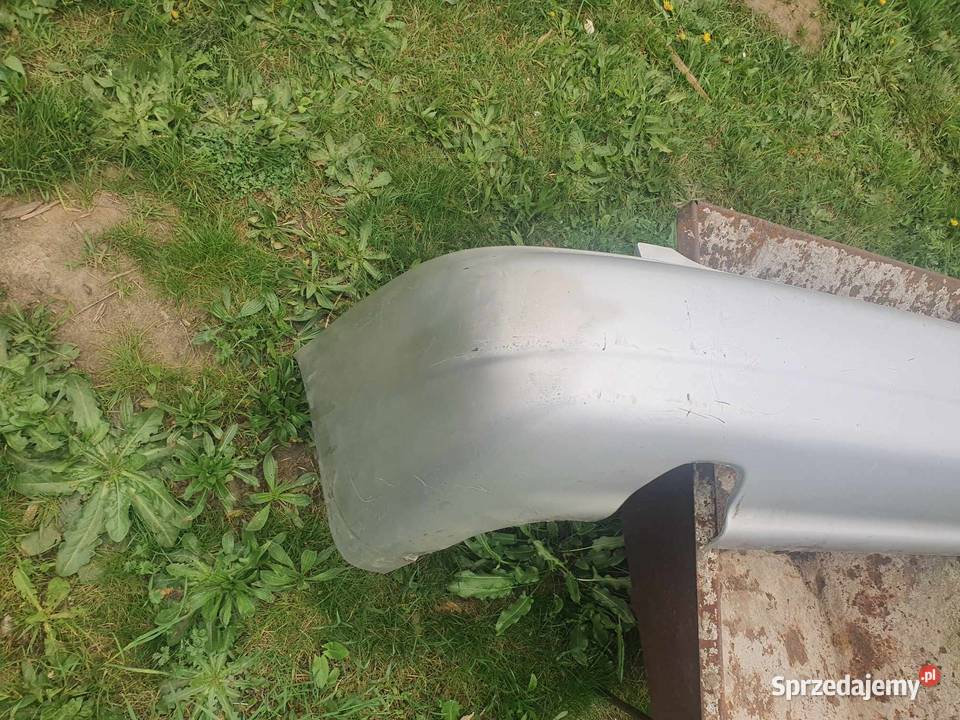 Zderzak tylny tył Daewoo Lanos sedan 4d srebrny sprzedam