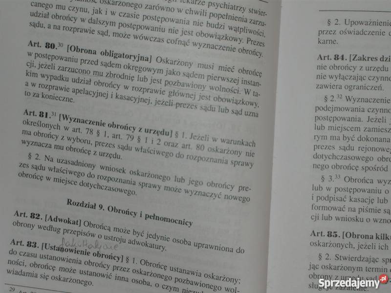 KODEKS POSTĘPOWANIA KARNEGO WYD 10 2008 Rok wydania 2008 Pozostałe łódzkie Łódź