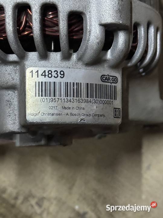Alternator Mazda 6 20D 200713 osobowe Hecznarowice