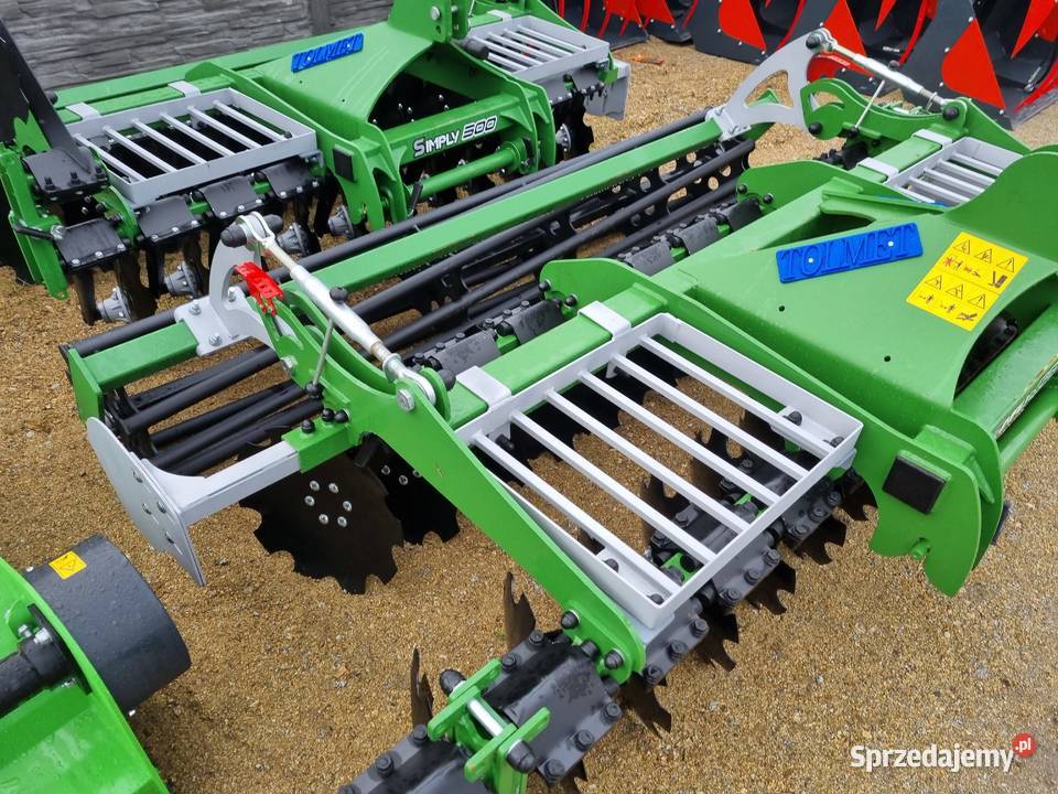 Super Okazja Brona talerzowa 30m wał rurowy świętokrzyskie Końskie