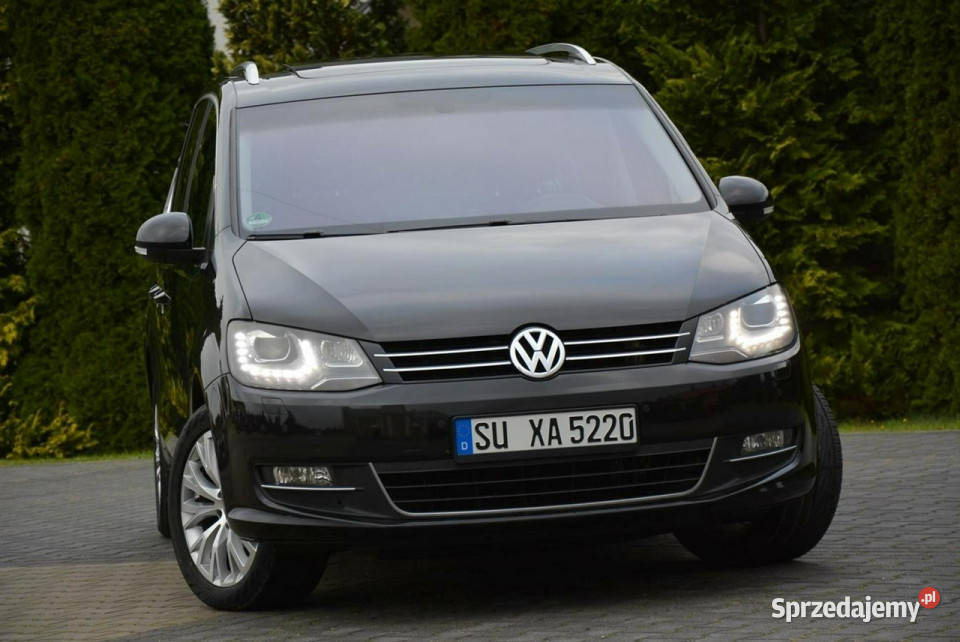 Volkswagen Sharan 7Foteli DSG biXenon Ledy Skóry ABS Ostrów Mazowiecka sprzedam