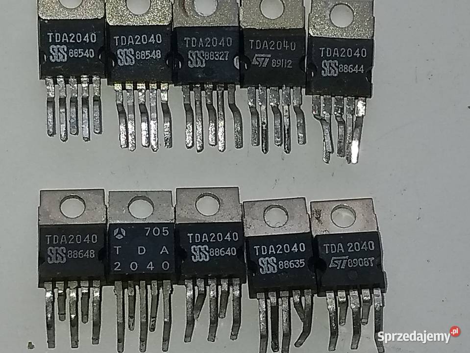 Wzmacniacz TDA2030 i TDA2040 Części i akcesoria łódzkie Łódź sprzedam