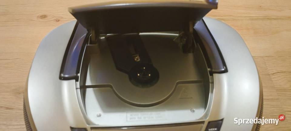 Boombox AEG SR 4358 CDMP3USB Stan Czysty Dźwięk Wąbrzeźno