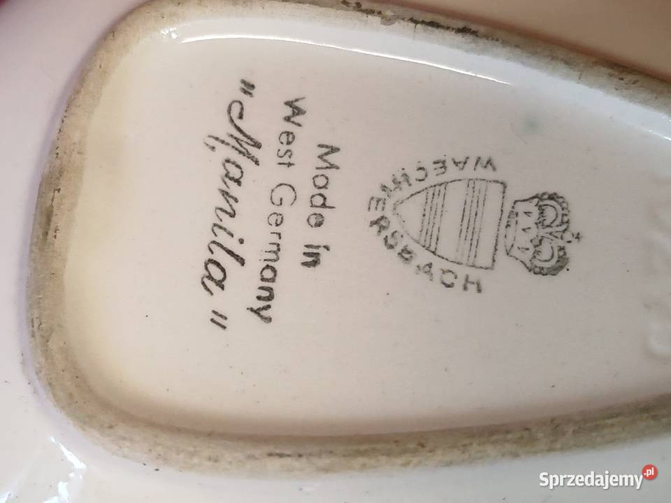 Zestaw porcelanowych spodeczków liście Chorzew