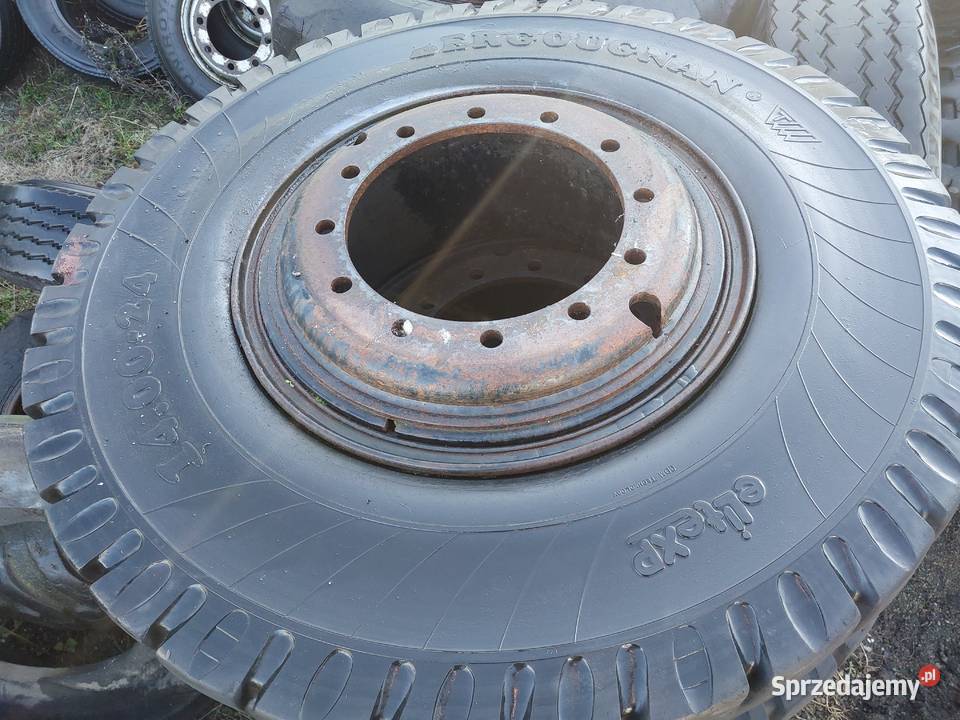 Koła przemysłowe pełne 140024 dźwig koparka Pleszew