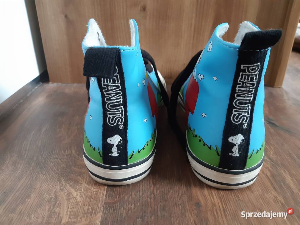 Zara Kids Buty Trampki niebieskie Snoopy Warszawa