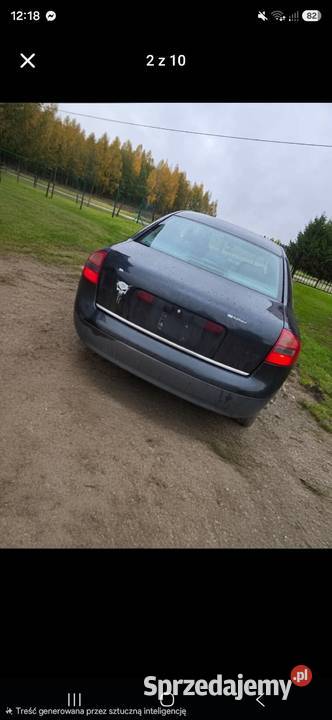 Sprzedam audi a6c5 18t A6 podlaskie Suwałki