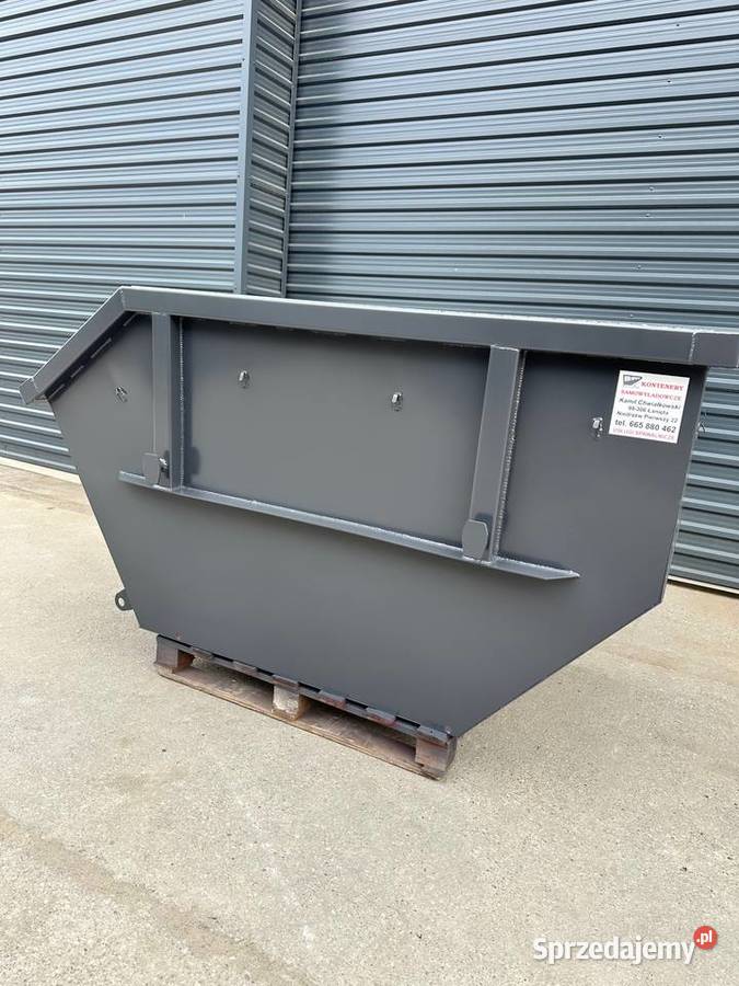 Kontener mulda hakowiec 3m3 kontener na piasek łódzkie Niedrzew Pierwszy