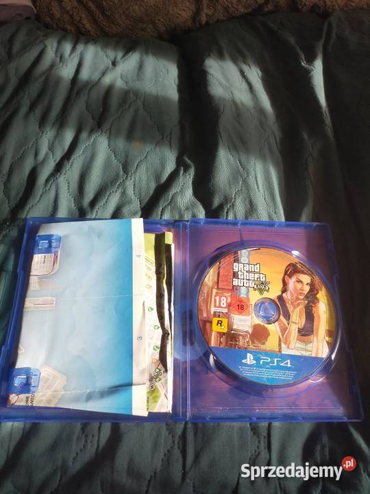 Sprzedam grę GTA 5 na konsolę PlayStation 4 18+ Nieczatów