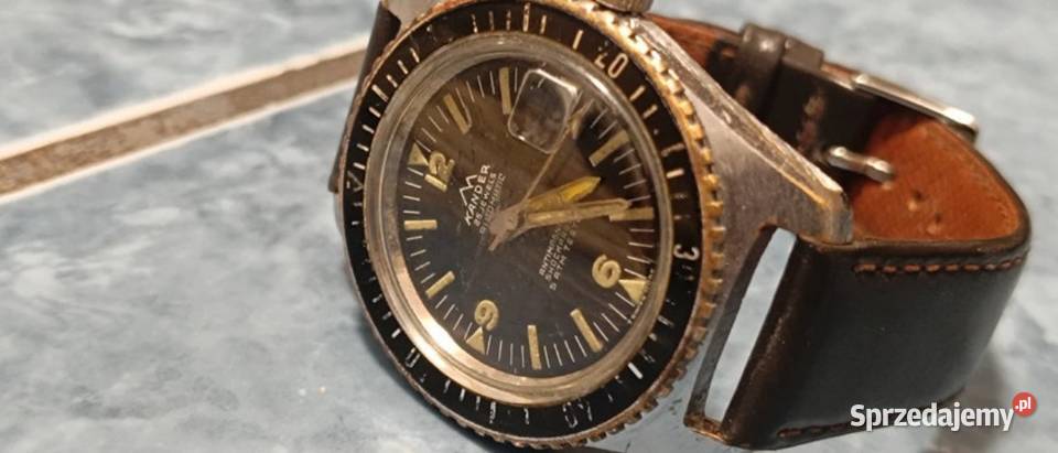 Zegarek Kander Vintage Swiss Made Diver dolnośląskie Lubin