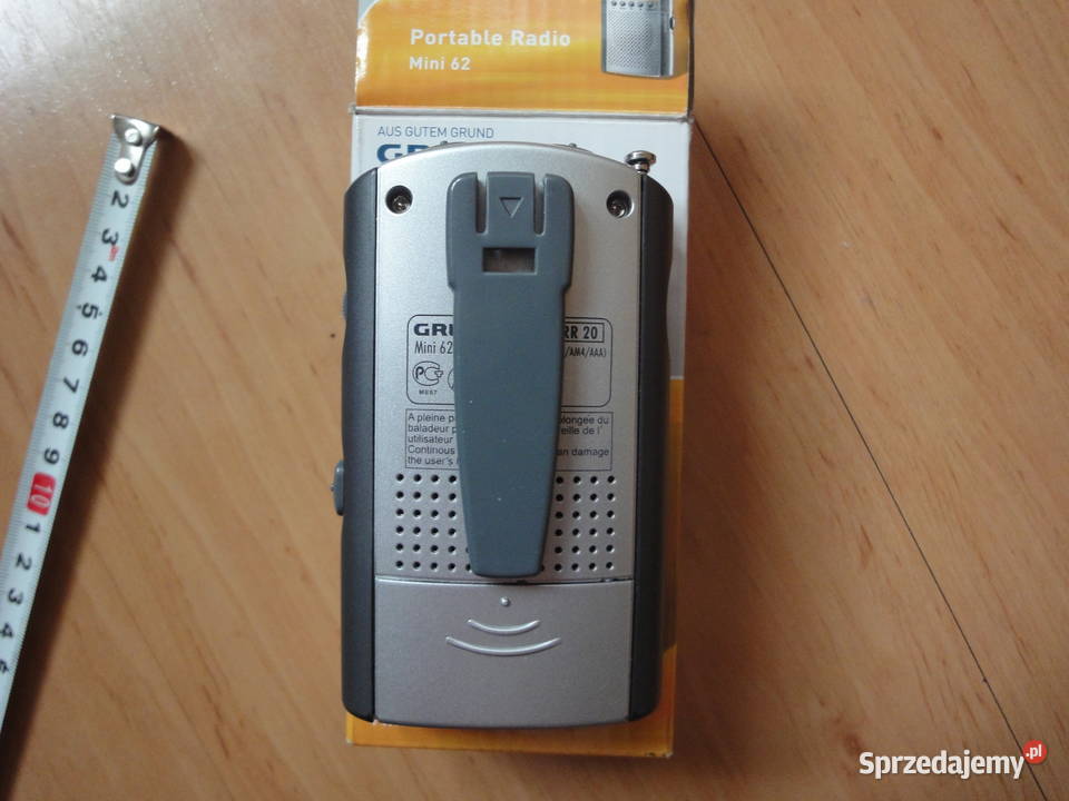 Malutkie kieszonkowe radio Grundig sprzedam