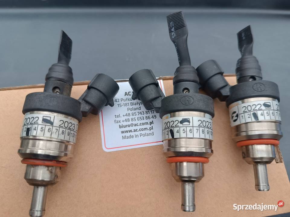 Wtryskiwacze Hana H2001 red 19Ohm 21B10 Rok produkcji 2022 Kraków sprzedam