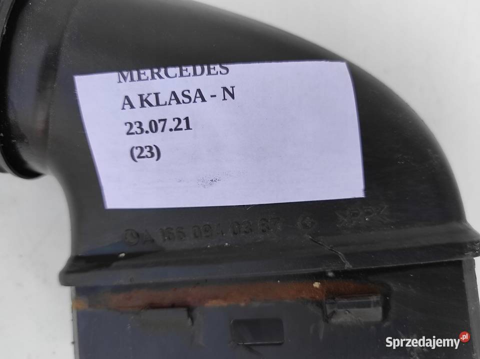RURA WLOT DOLOT PRZEWÓD POWIETRZA MERCEDES A osobowe wielkopolskie Nowy Tomyśl