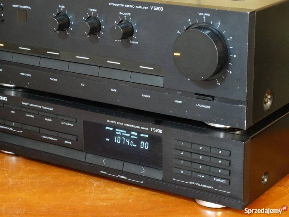 Wzmacniacz i tuner Grundig mocny WYSYŁKA podkarpackie Jasło