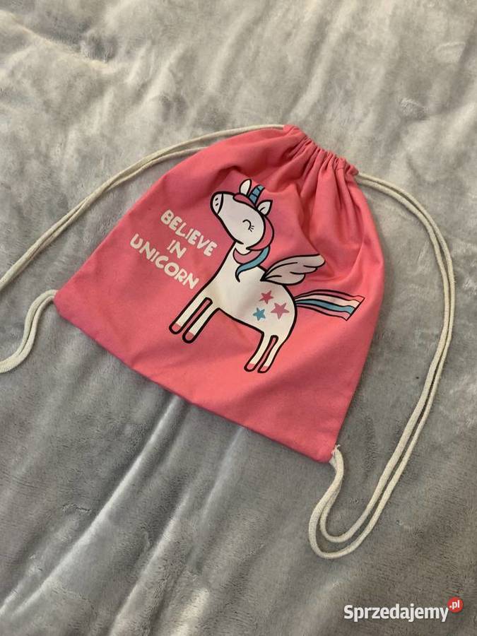 Worek plecak na buty na WF unicorn jednorożec Jasło