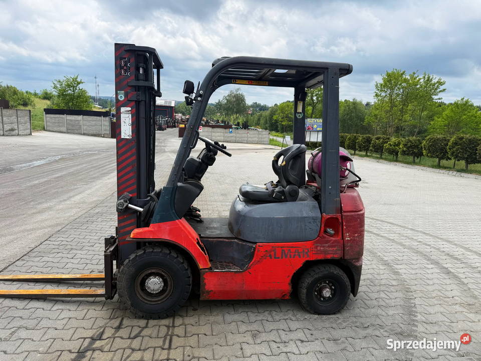 wózek widłowy TOYOTA 7FGF18 LPG przesuw 1800 Działoszyn sprzedam