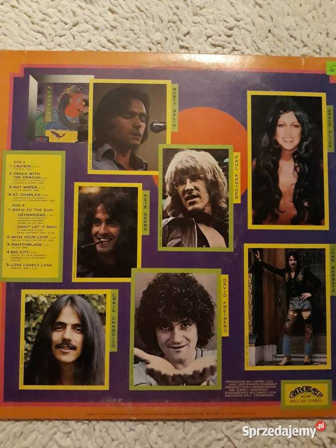 JEFFERSON STARSHIP Spitfire 1976 rock Rzeszów