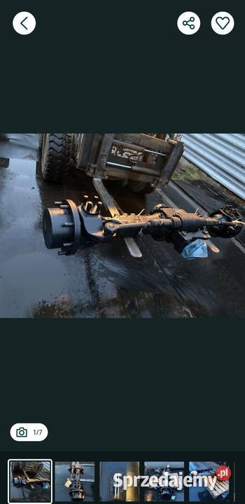 Most napędowy Dana Spicer Rolnictwo Myszków