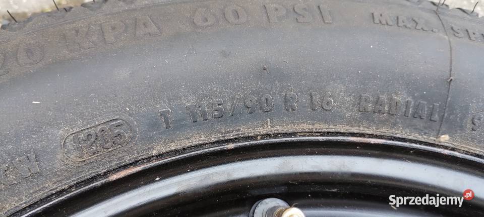 Koło dojazdowe Dojazdówka 16 BMW 3 E46 Opony i felgi
