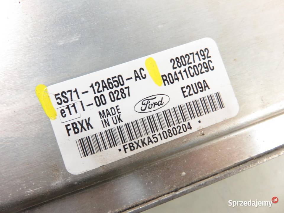 STEROWNIK FORD MONDEO III 22 TDCi 5S7112A650AC sprzedam