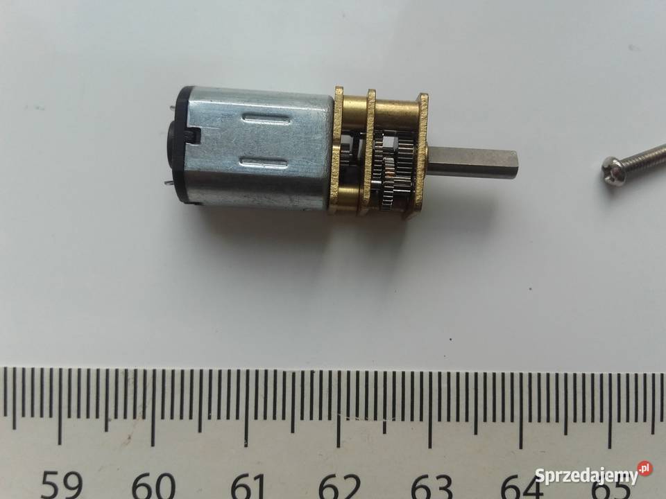 Silnik koło Micro GA12N20 3V6V z przekładnią 14 lat+ Bydgoszcz