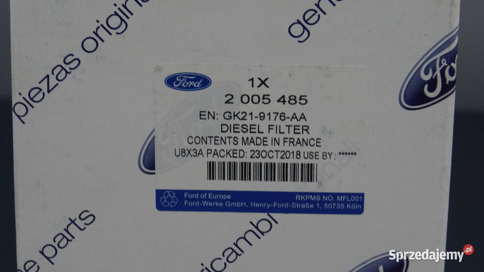 2005485 Filtr paliwa Ford Transit 20TDCi Diesel małopolskie