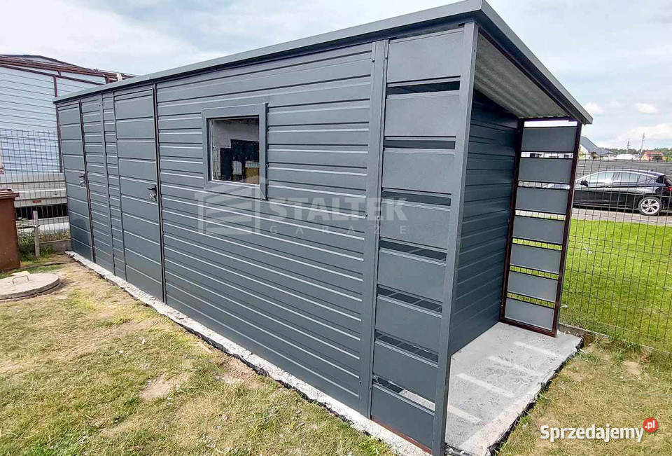 Schowek Domek Ogrodowy 5x2 Wiata 05m 2x Drzwi 579zł/m2