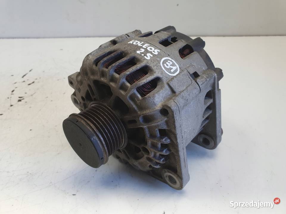 Renault Koleos 25 16V ALTERNATOR 110A 23100JA02A Układ elektryczny silnika Janów