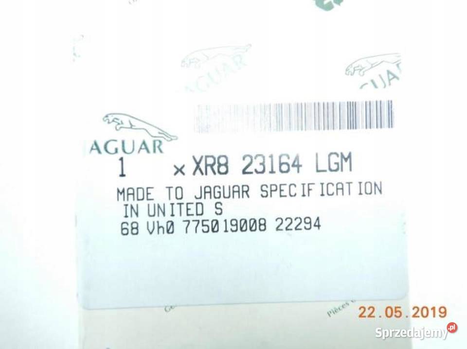 ZAPINKA PASA LEWY PRZÓD JAGUAR STYPE 02r