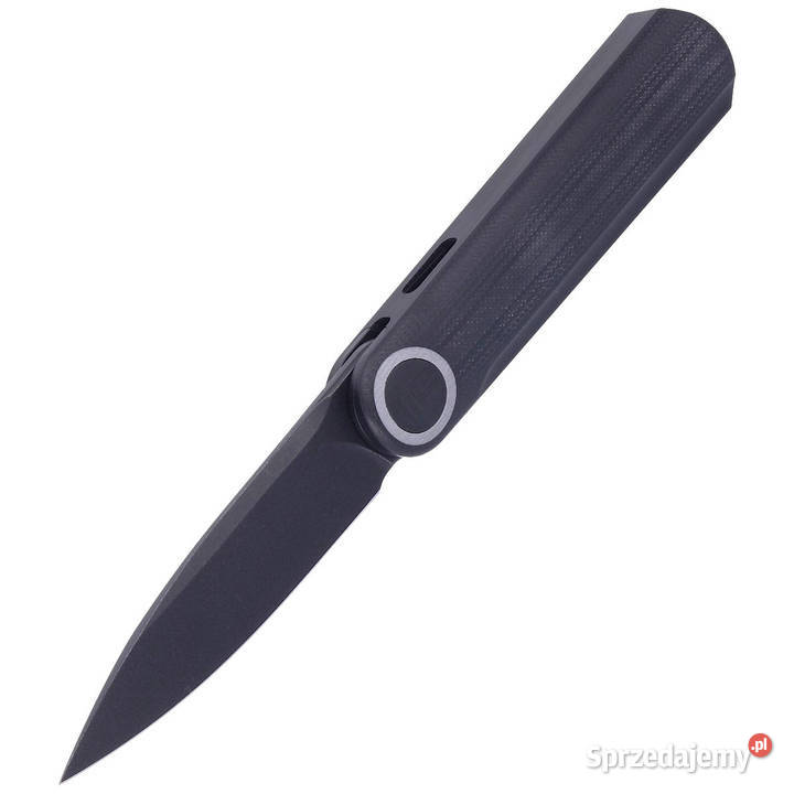 Nóż składany WE Knife Eidolon Drop Point Black Warszawa