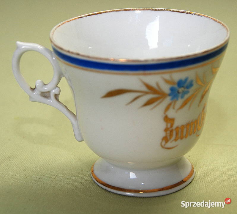 filiżanka porcelanowa Meissen miśnia ok 1890 Porcelana i szkło Warszawa