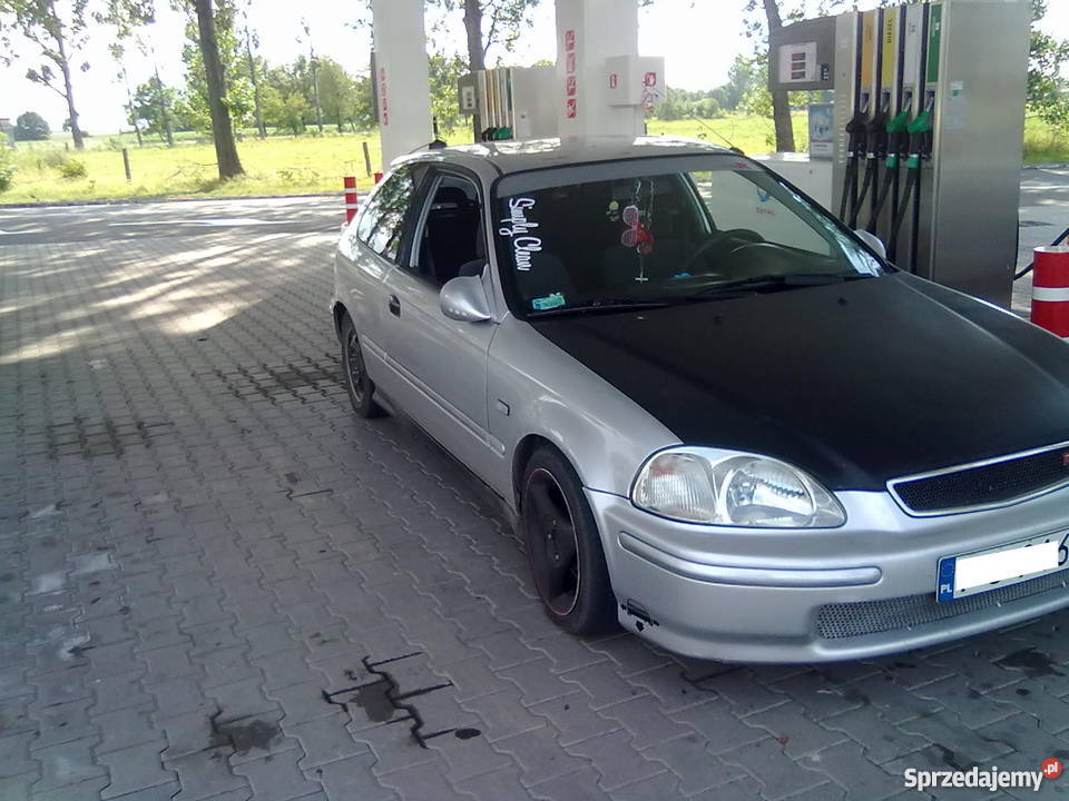 Honda Civic VI Oszczędna 97 r Okazja Długie centralny zamek Samochody osobowe Rogów Sobócki