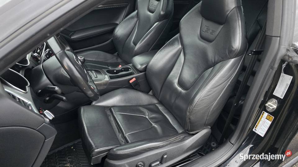 Audi S5 Coupe 42 V8 quattro manual czarny Gliwice