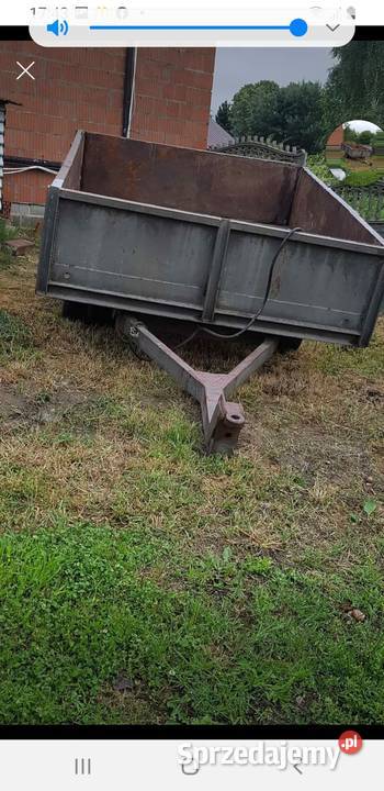 Wywrotka jedno osiowa nieuszkodzony Brzózki