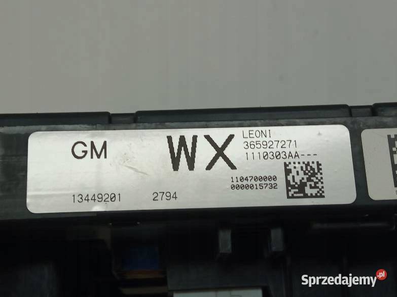 SKRZYNKA BSI 13449201 Opel Astra IV 2009 J 14 B świętokrzyskie