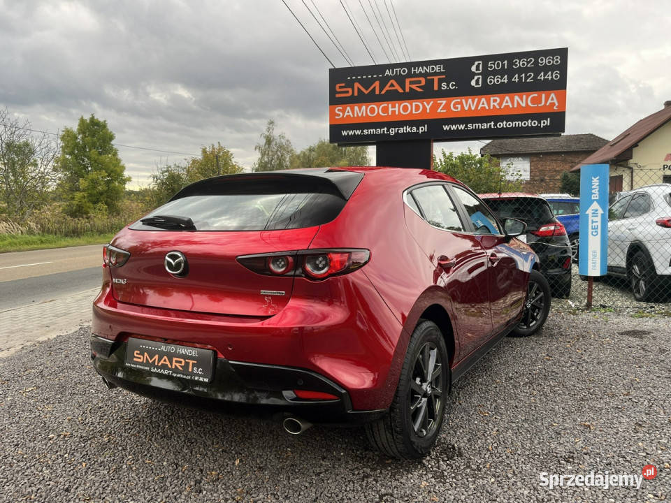 Mazda 3 Czerwona Perła Navi Kamera IV 2019 manualna Rydułtowy