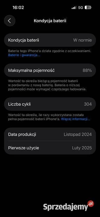 iPhone 15 128GB czarny