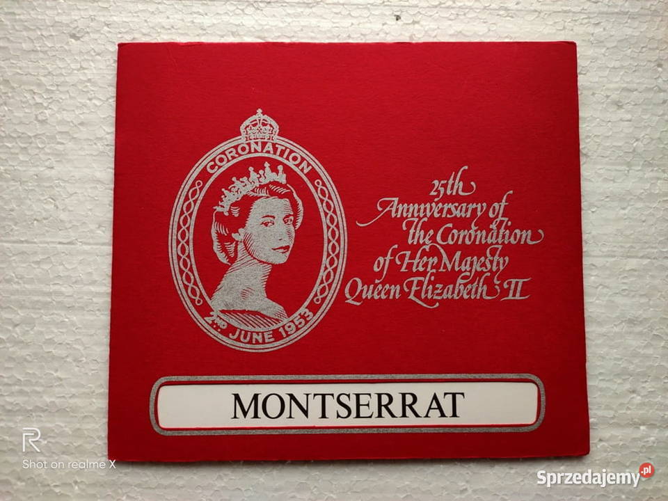Znaczki Queen Elizabeth II Montserrat bloki Kraków