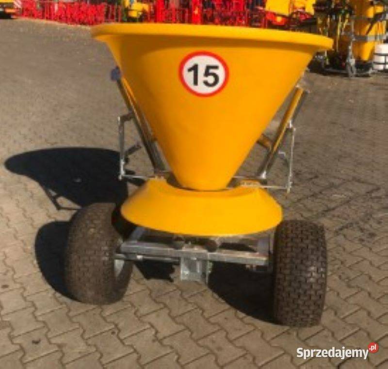 Rozsiewacz nawozów jednotarczowy przyczepiany GP nieuszkodzony Proszówka