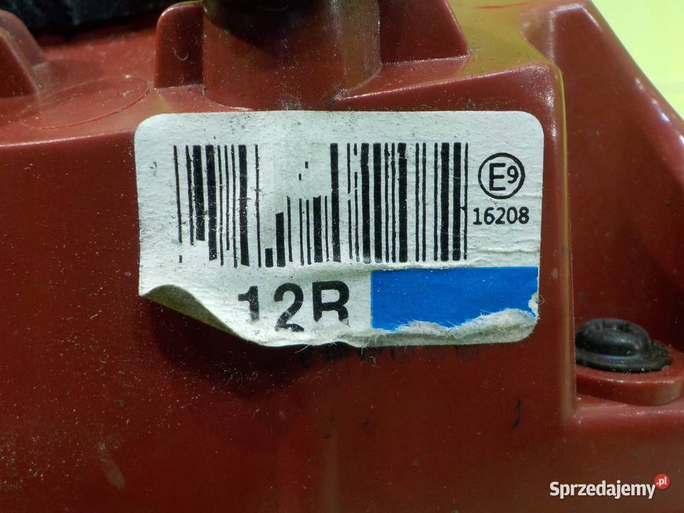 KIA NIRO I 16 GDI aut 19r KOMBI lampa prawa tyl osobowe mazowieckie Suków