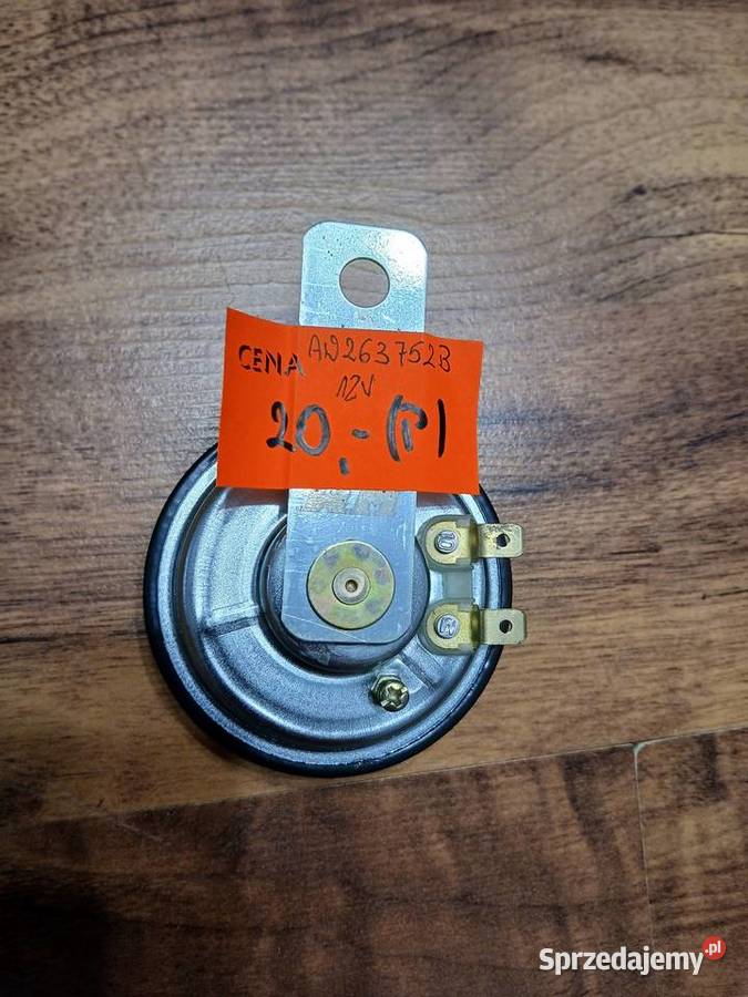 SYGNAŁ DŹWIĘKOWY 12V Klaksony zachodniopomorskie