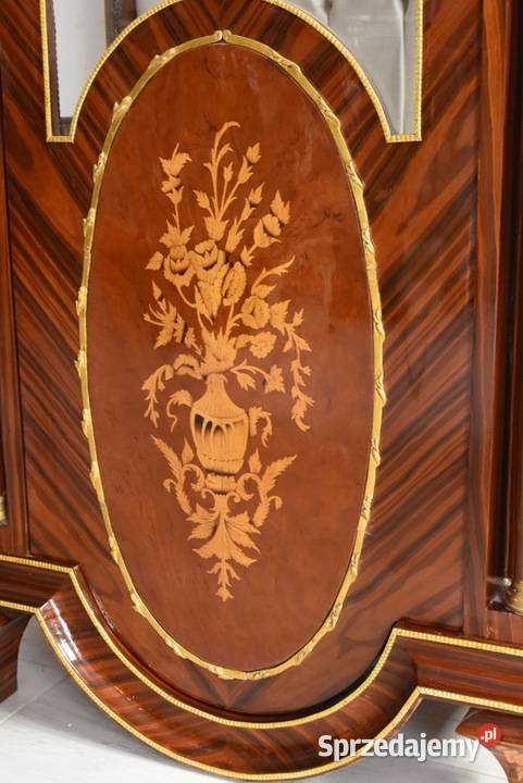 Witryna Piękna Styl Empire Gablotka Serwantka małopolskie Kraków