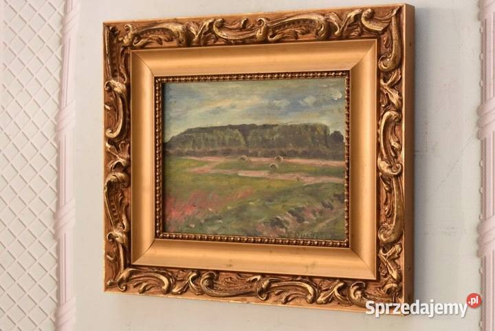 F Ruszczyc Pejzaż Polskiej Wsi Las Stary Obraz Wyposażenie wnętrz