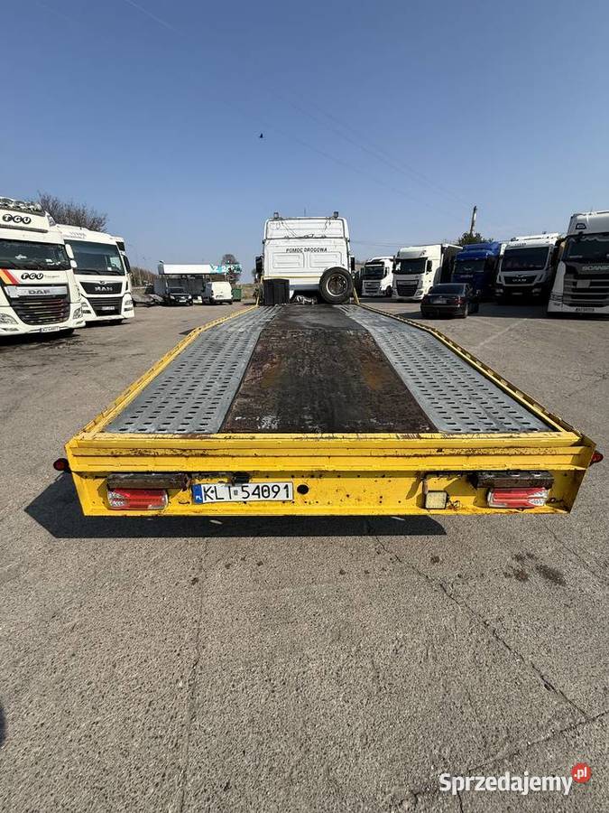 Platforma lawety Mercedes Atego 7m wyciągarka 7T podlaskie Łomża