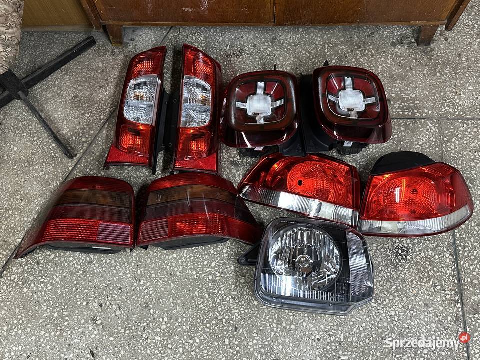 Różne lampy samochodowe golf VI Duster II Bipper Pszczyna