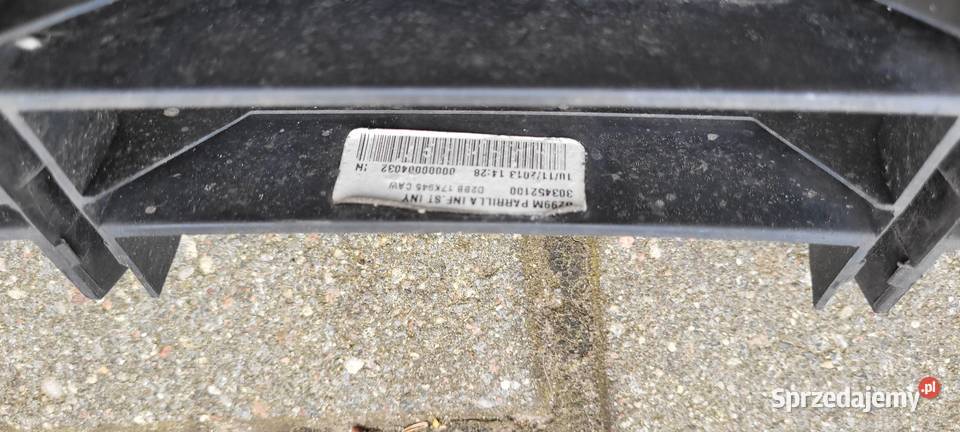 Ford Fiesta Mk7 ST lift kratka przedni zderzak