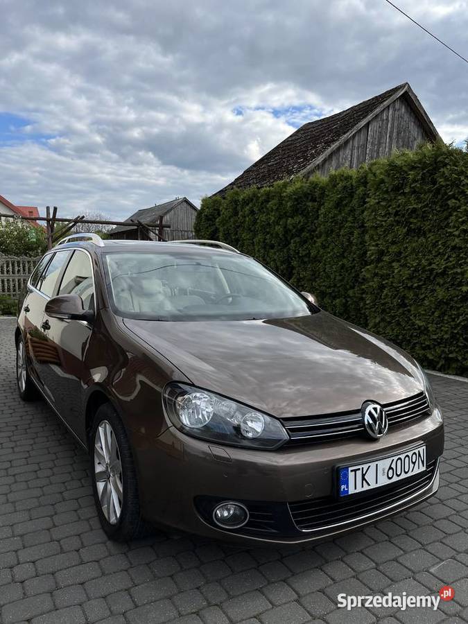 Volkswagen Golf VI Variant 140KM Samochody osobowe Mniów